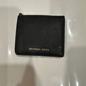 Michael Kors Compact Black Wallet